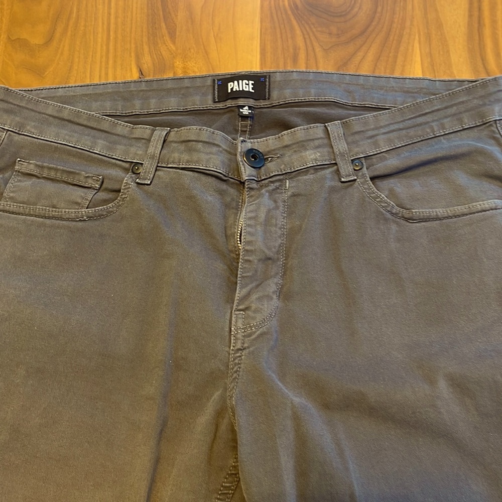 Paige Mens jeans gray size 34
